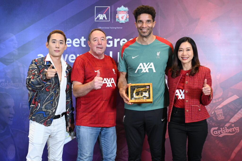 AXA Thailand hosts an exclusive Meet & Greet with a Liverpool FC Legend, featuring the Goalkeeper David James, for privilege customers