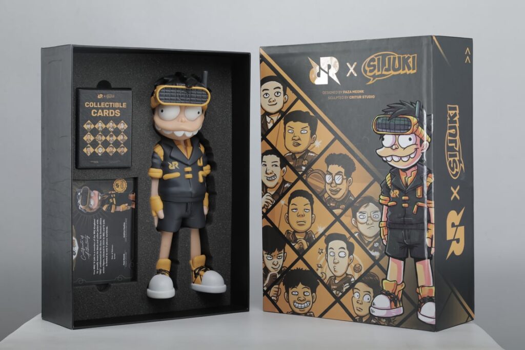 Kolaborasi Si Juki x RRQ x Momofin: Bikin Figurine dan Collectible Cards yang Super Limited Edition!