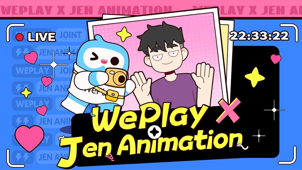 WePlay X Jen Animation: WePlay Collaboration with Popular Animator Jen Animation, Exclusive Rare Items Available from August 23rd!