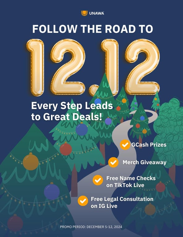 Holiday Deals with UNAWA’s Road to 12.12