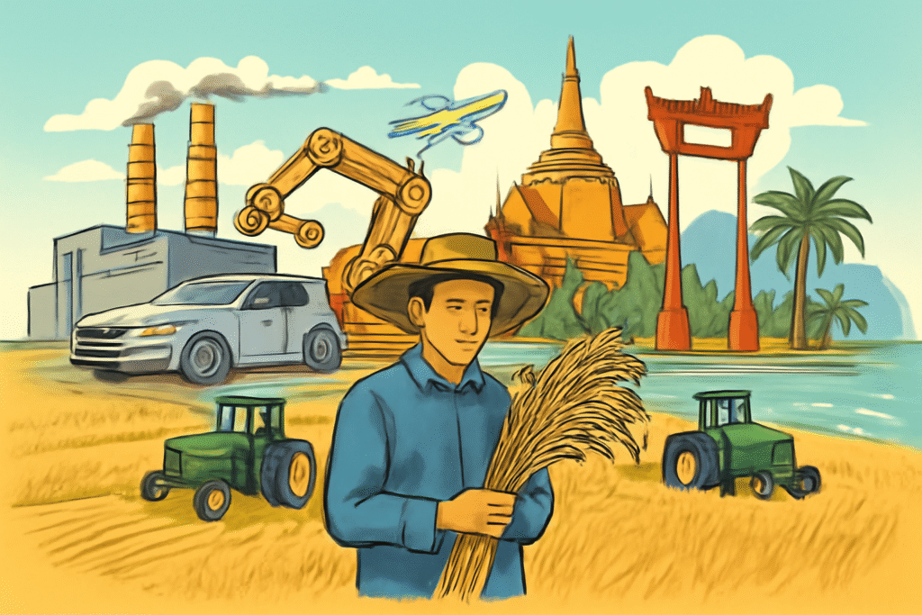 The Economic Dynamics of Thailand: A Comprehensive Overview of Agriculture, Industry, and Tourism