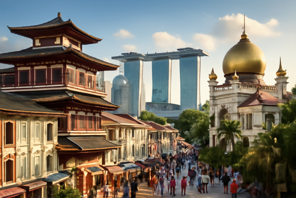 Singapore’s Harmonious Blend of Tradition and Modernity in Social Life