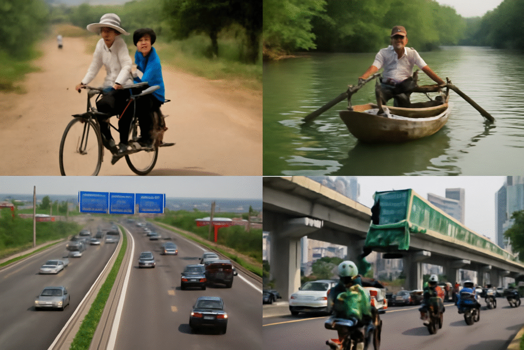 From Pedicabs to Highways: The Evolution of Transportation in Vietnam