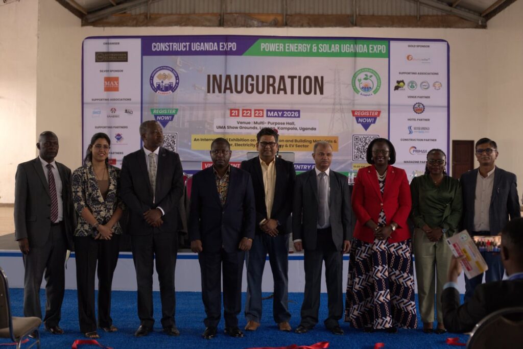 Construct Uganda Expo Co-located with Power Energy and Solar Uganda Expo 2026 Officially Opened in Kampala, Uganda