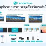 จากหน้าจอเดียวสู่ระบบทำงานร่วมกันแบบครบวงจร                                                                               Leaderhub นำประสบการณ์ระดับโลก ขับเคลื่อนการยกระดับสู่ดิจิทัลในไทย