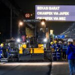 Pastikan Infrastruktur Jalan Tol Tetap Andal,  PT Jasamarga Tollroad Maintenance Laksanakan Pekerjaan Preservasi di Jalan Tol Jakarta–Cikampek