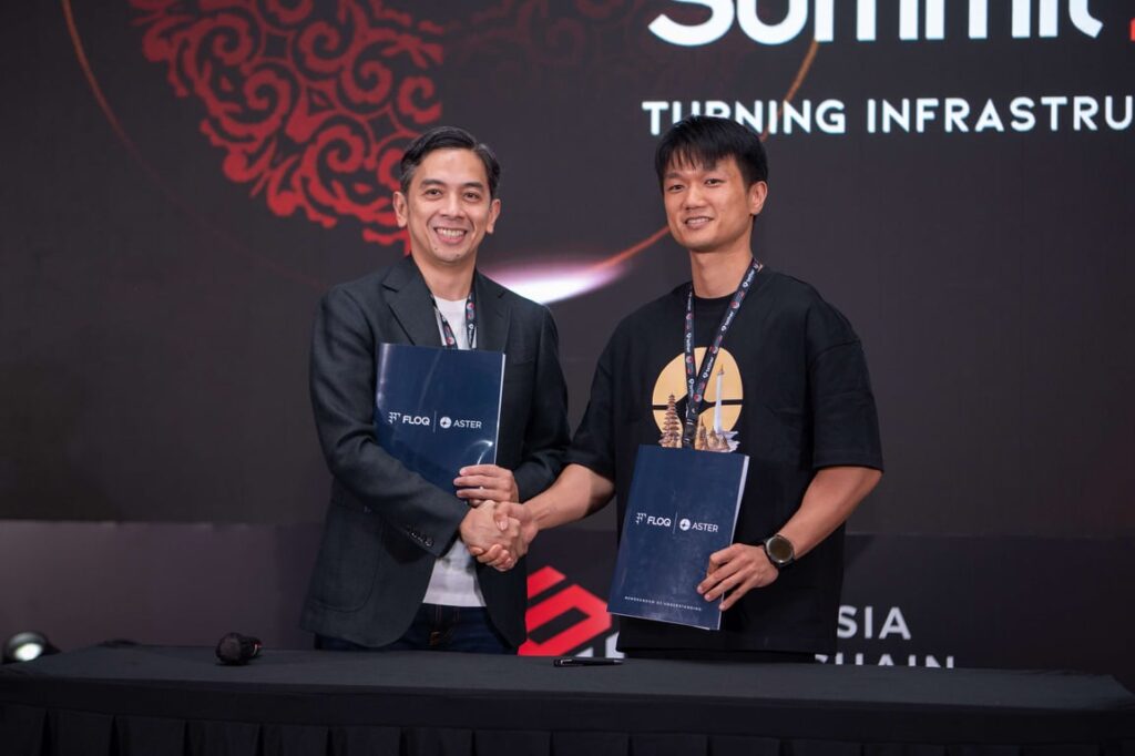FLOQ dan ASTER Tandatangani MoU di Indonesia Blockchain Week 2026 Perluas Akses Web3 di Indonesia