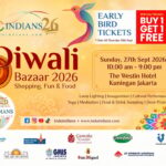Satu Bulan Menuju Indoindians Diwali Bazaar 2026, Tiket Early Bird Buy 1 Get 1 Free Resmi Dibuka
