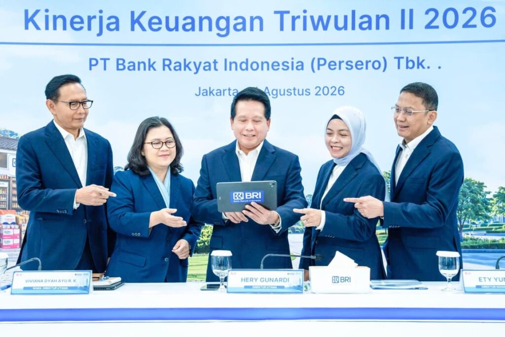 Konsisten Jadi Penggerak Ekonomi Kerakyatan, BRI Bukukan Laba Rp31,2 Triliun pada Triwulan II 2026