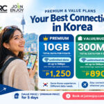 Join Enjoy Korea Introduces Two Korea eSIM Plans, Premium and Value, for Filipino Travelers